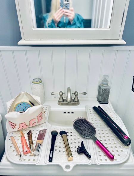No more stress on where to put all of my stuff so I can get ready! 💄

#amazon #sinkcover #makeupstation #gettingglam #beauty 

#LTKhome #LTKfindsunder50 #LTKbeauty