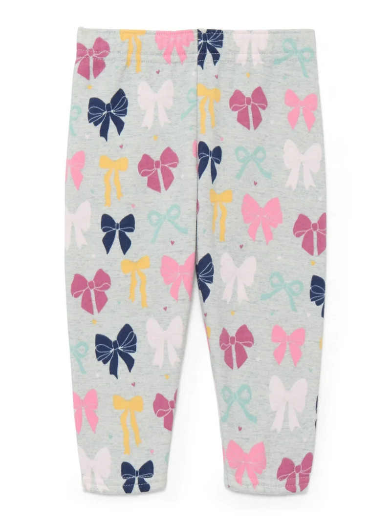 Garanimals Baby Girls Printed Fleece Joggers, Sizes 6M-24M | Walmart (US)