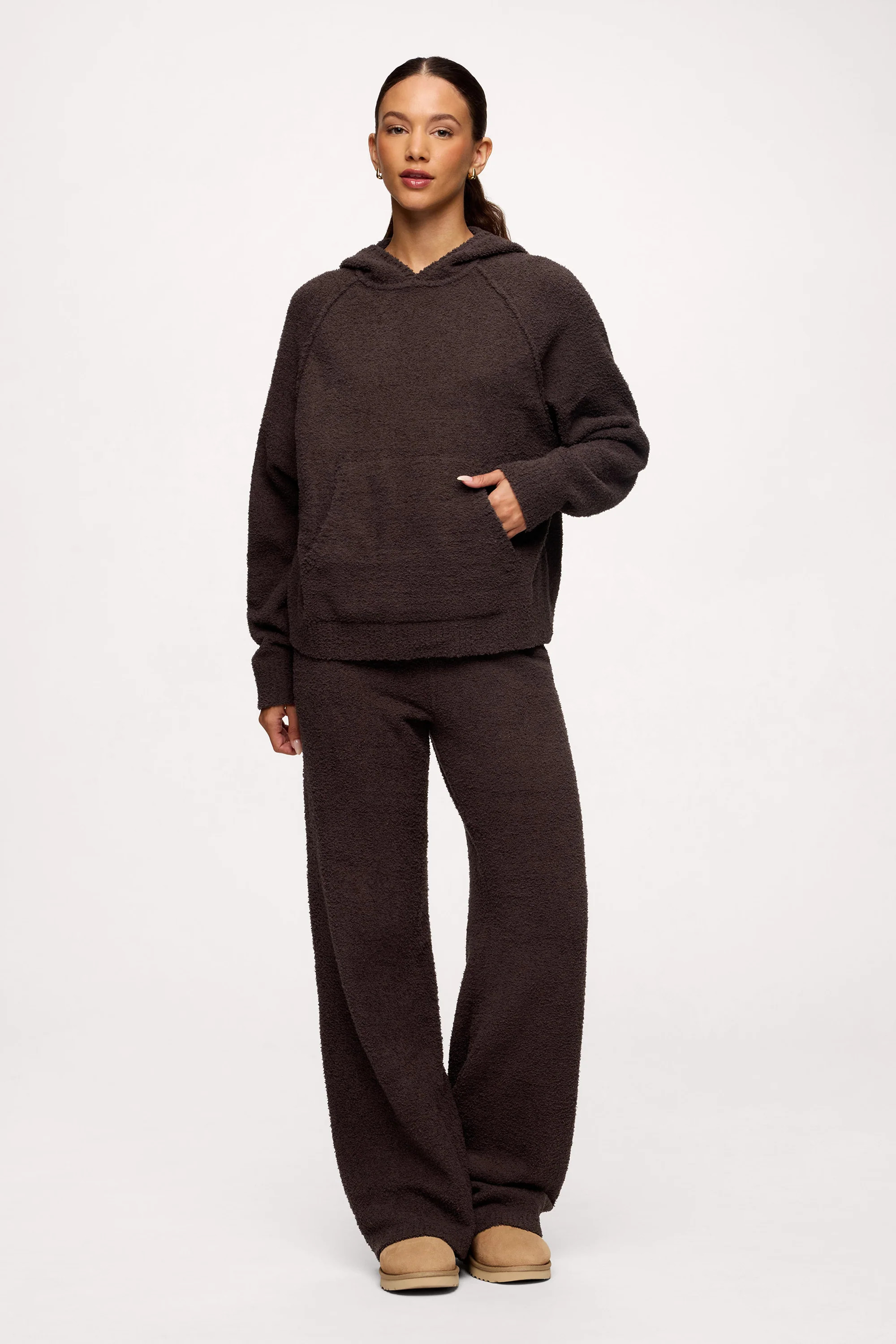 Teddy Sweater Set | Espresso | nuuds