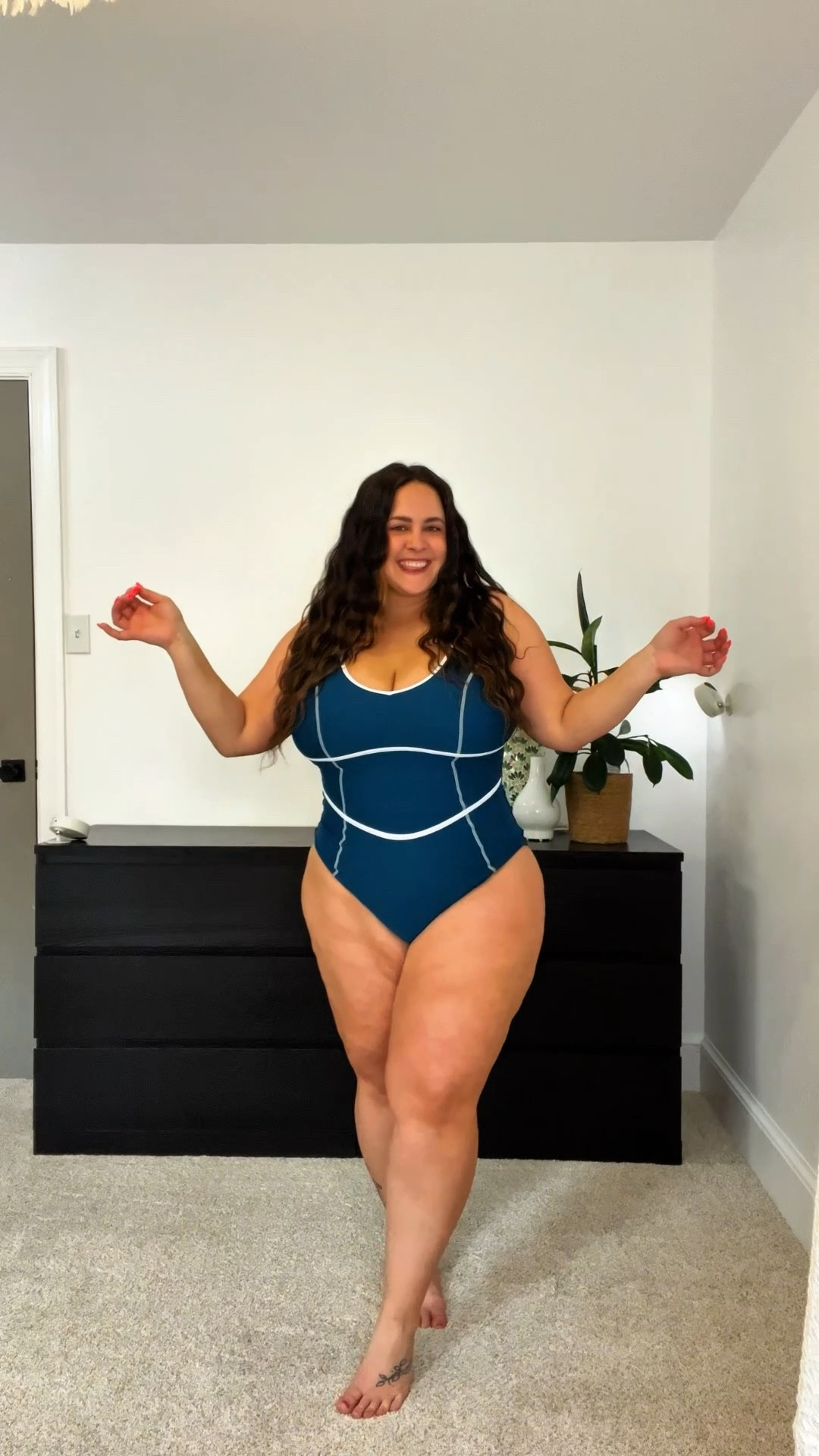 Rating swimsuits as a size 14-16 with a larger chest! 



SIZING REFERENCE: I’m 5’2” and normally a 14-16 38J bust! 

🧵SWIMSUIT 1: Wearing size XL. I do wish it felt a bit more sculpting/compressive… but if you prefer a comfort fit, this is perfect for you because it still has has the detailing in the fabric that is very flattering! 

🩱SWIMSUIT 2: I CANNOT FIND A SINGLE BAD THING TO SAY ABOUT THIS SWIMSUIT. I’m in a size XL. Available in other colors. I’m seriously obsessed. I may get another. 

🐚 SWIMSUIT 3: this one I got in a size XXL. I didn’t want to risk straining the seashells on the straps, but they are totally fine! No digging or discomfort and the smocking provides a very forgiving and comfortable fit! This is another suit I may grab in another color because it’s only $14.99!! 

Follow for curvy / full bust / midsize outfits & reviews 💙

#curvyconfidence #midsizefashion #midsizestyle #midsize #curvefashion #curvestyle #midsizegals #styleinspo #affordablefashion #size14 #size16 #fashionstyle #affordablefashion

#LTKSwim #LTKMidsize #LTKPlusSize