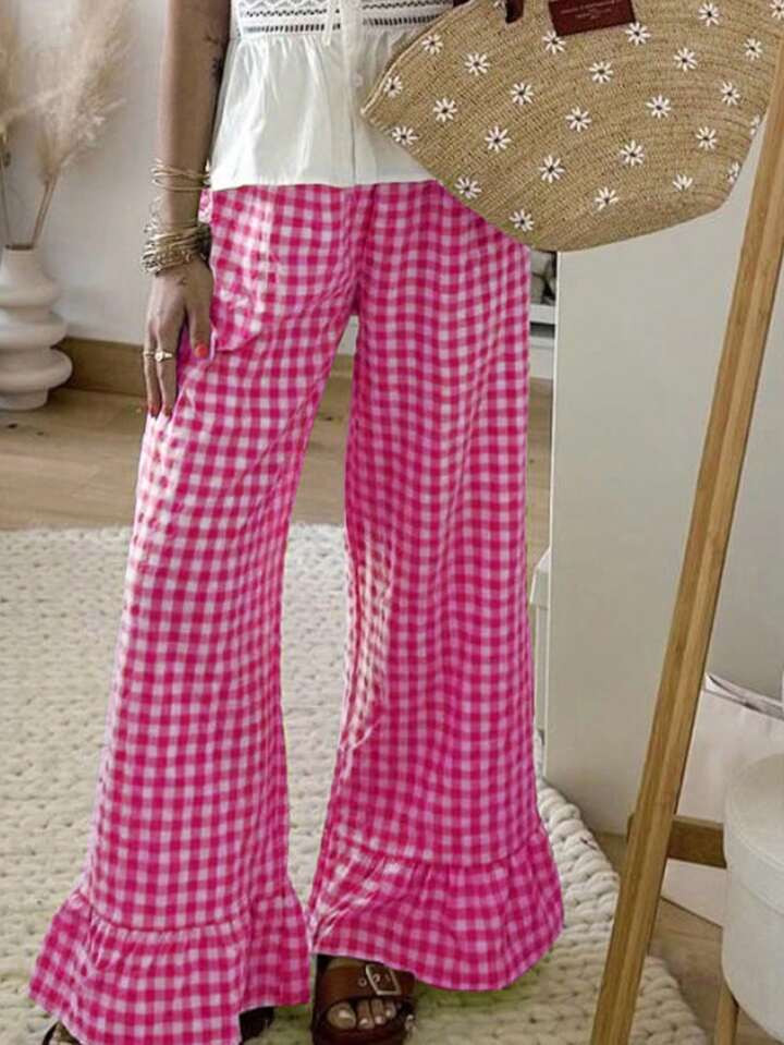 INAWLY Women Casual Simple Fashion Daily Wear Pants | SHEIN