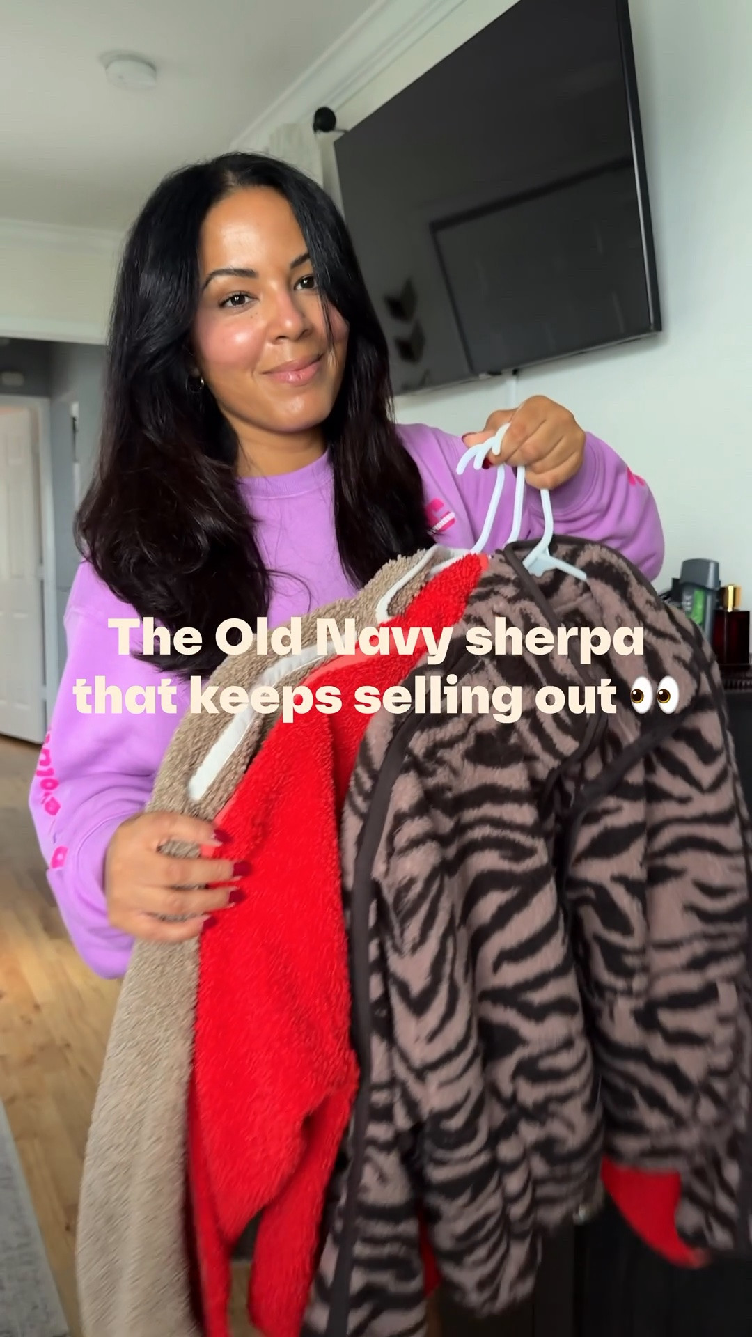 The viral old navy sherpa zip up is under $30

#LTKootd #LTKSeasonal #LTKgrwm