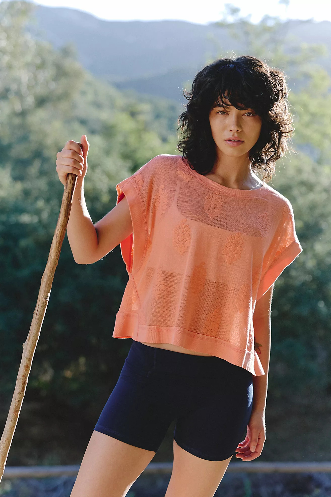 My Time Lace Tee | Free People (Global - UK&FR Excluded)