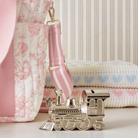 Silver Train Coin Bank | Mark and Graham