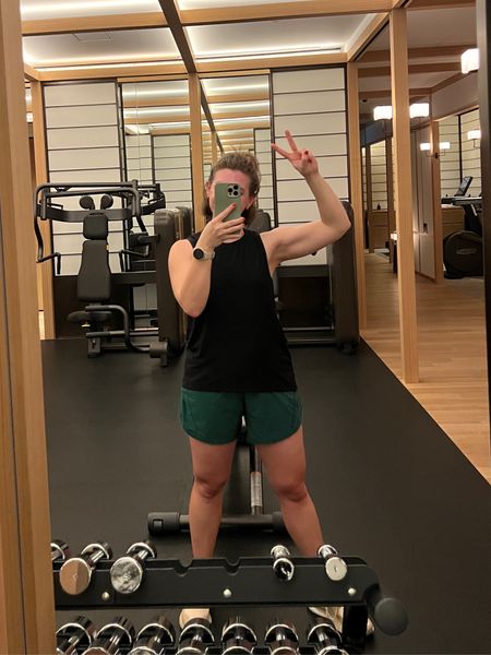 My favorite shorts for lifting AND running that actually don’t ride up 🥳 I wear a size 8.

#LTKfitness #LTKSpringSale #LTKfindsunder100