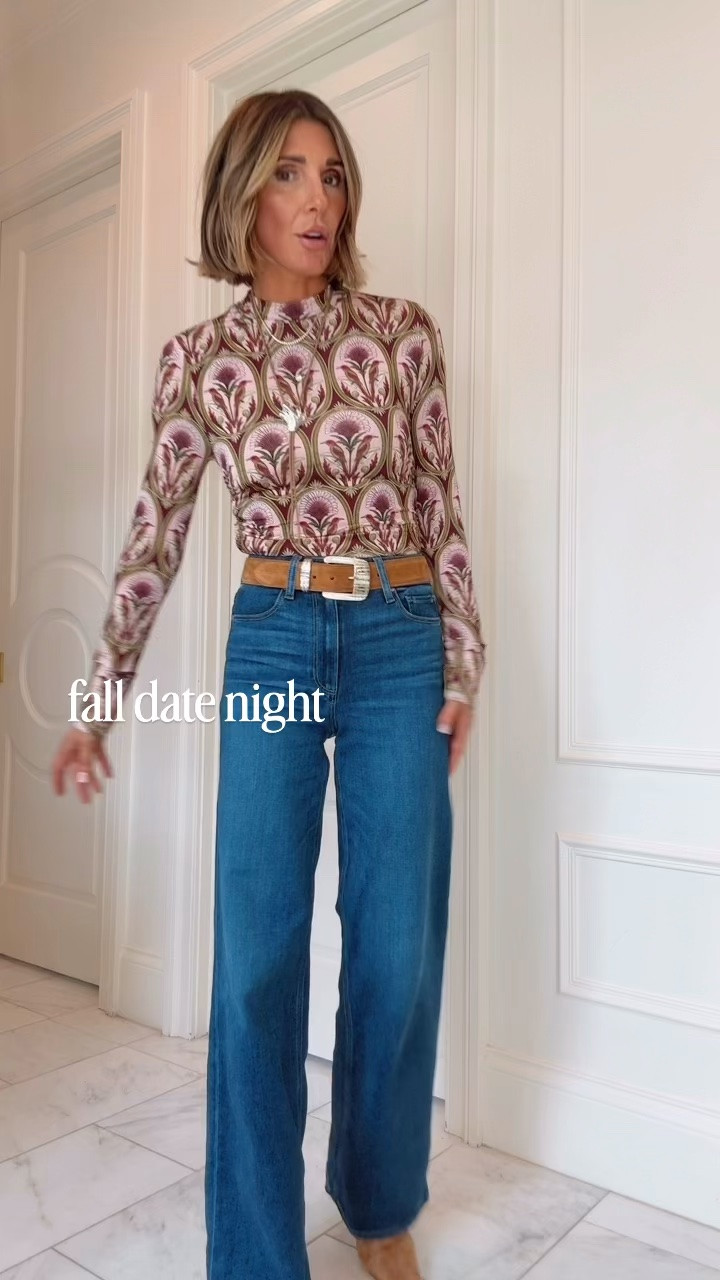 My favorite jeans for fall 🤎 The fit is SO flattering and they’re such an easy pair to dress up or down.

Here’s how I’d style them for a back to school event.

#LTKfall #LTKjeans