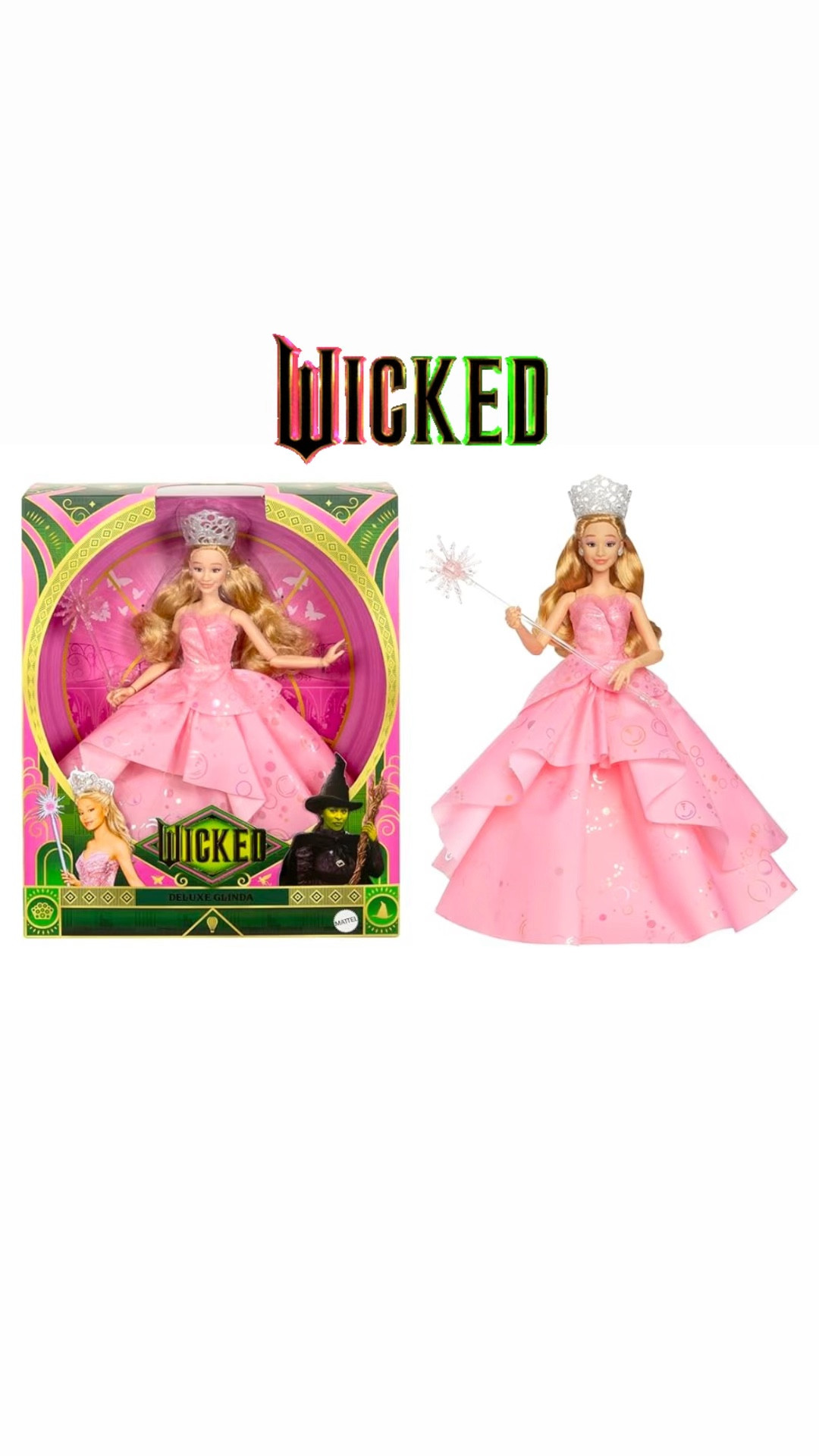 Restock alert! 🚨 Wicked Deluxe Glinda Doll available and arrives before Christmas 🎄 


#amazon #kidsgiftideas 

#LTKFindsUnder50 #LTKKids #LTKGiftGuide