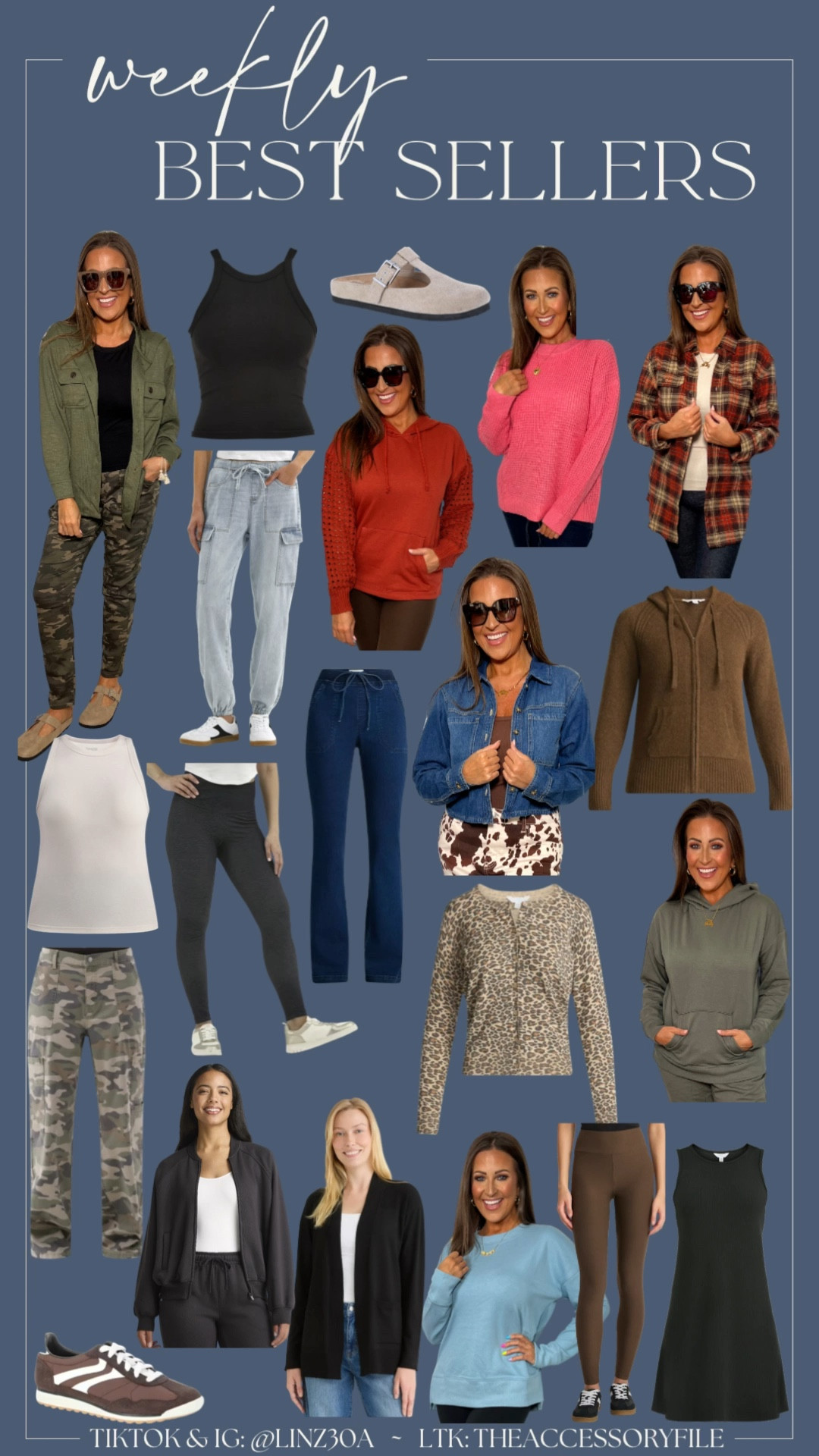Weekly Best Sellers

Weekly Best Sellers 

Fall fashion, fall outfits, viral fashion, split hem sweatshirt, zip up hoodie, camo cargo pants, Henley tank top, cropped tee, graphic tee, two piece set, activewear, athleisure wear, summer dress, maxi dress, cardigan, workwear, work outfit, work attire, distressed denim shorts, jean shorts, white denim shorts, maxi skirts, jeans, tank top, fall basics, pull on jeans 

#LTKSeasonal #LTKShoeCrush #LTKFindsUnder50