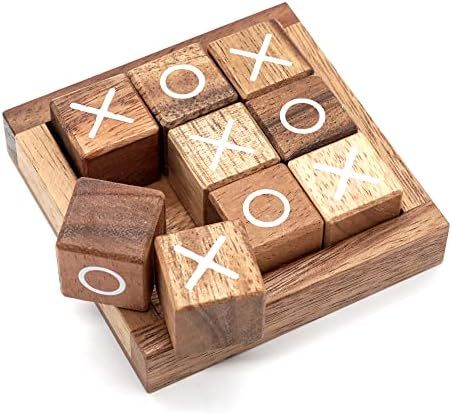 BSIRI Tic Tac Toe for Kids and Adults Coffee Table Living Room Decor and Desk Decor Family Games ... | Amazon (US)