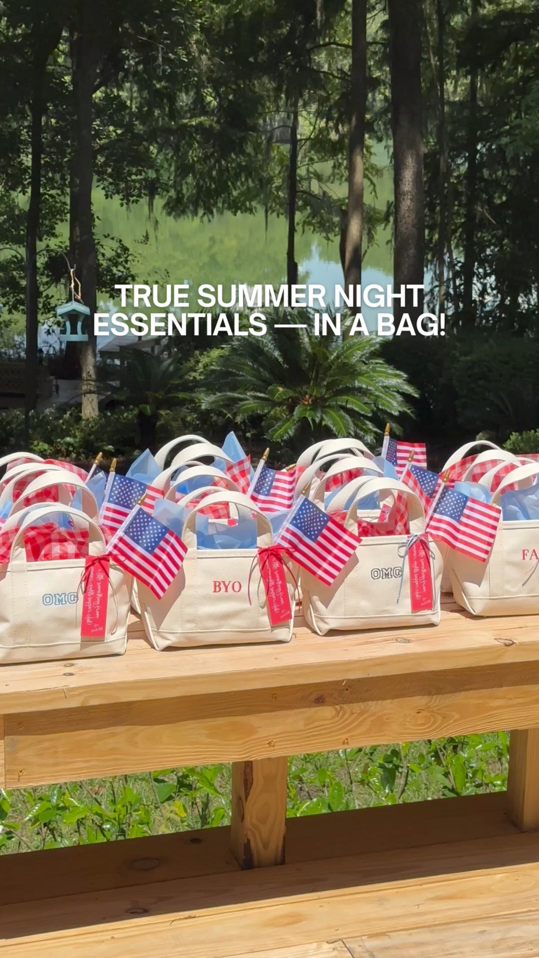 Gifting is my love language — and these Summer Nights Essentials bags might just be my favorite yet. 🌙💫

Each of my guests is going home with a custom L.L.Bean mini boat & tote filled with everything you need for one perfect summer night:
🍑 Spicy Peach Marmalade from @redclayhotsauce
🥂 @TipTopProperCocktails (Margarita + Bee’s Knees)
🧴 @Barefaced Clean Spritz @jordanharper_np
🧻 @Kinfield Golden Hour Wipes
🥗 @Brightland Parasol Champagne Vinaigrette
🌬️ Portable mini fan
🍑 A matching recipe card + embroidered cocktail napkin custom by @emily.Bowen.designs - use my code SARAH20 for 20% all orders over $50! ❣️

It’s the ultimate dinner party favor — thoughtful, useful, and a little indulgent. ✨

If you want links to these gift picks follow me @thesarahbethblog & comment GIFT. The link will only show up in your messages if you are following me OR you can shop at the link in my bio

#LTKFindsUnder50 #LTKParties #LTKItBag

#LTKParties #LTKItBag #LTKFindsUnder50