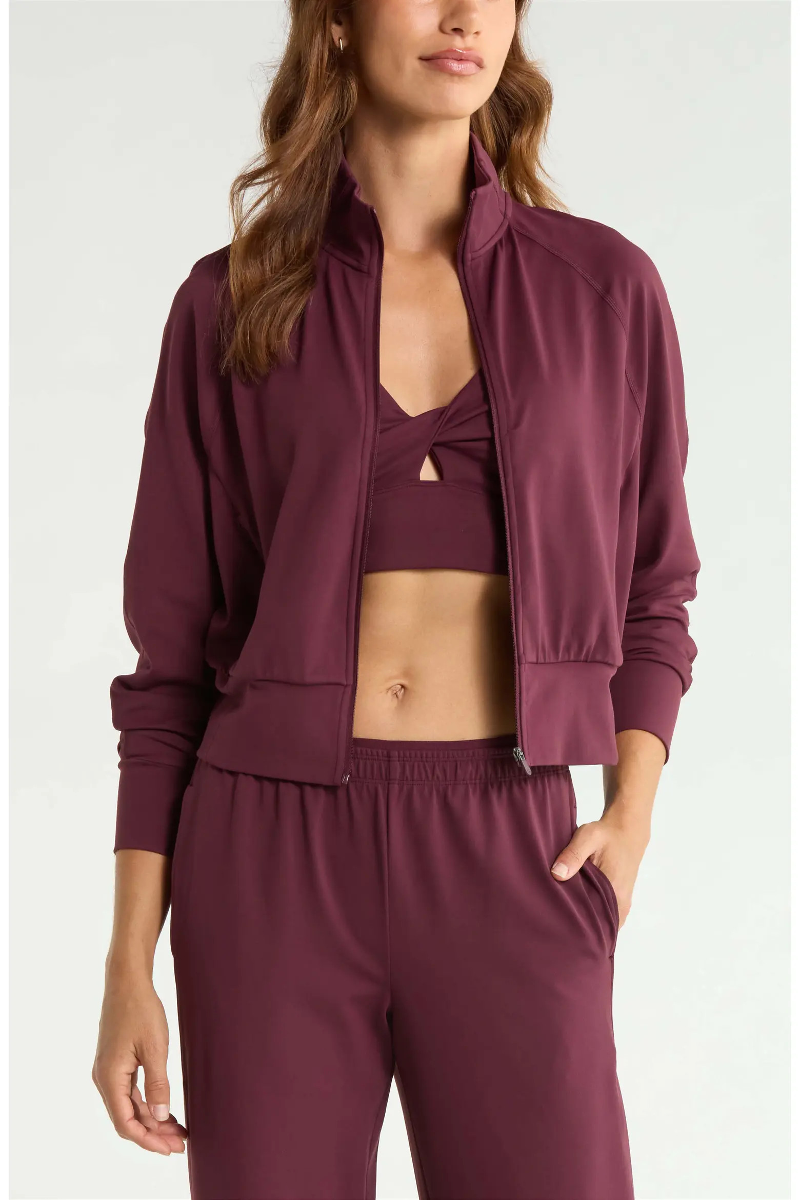 Zella Zen Track Jacket (Women) | Nordstrom | Nordstrom
