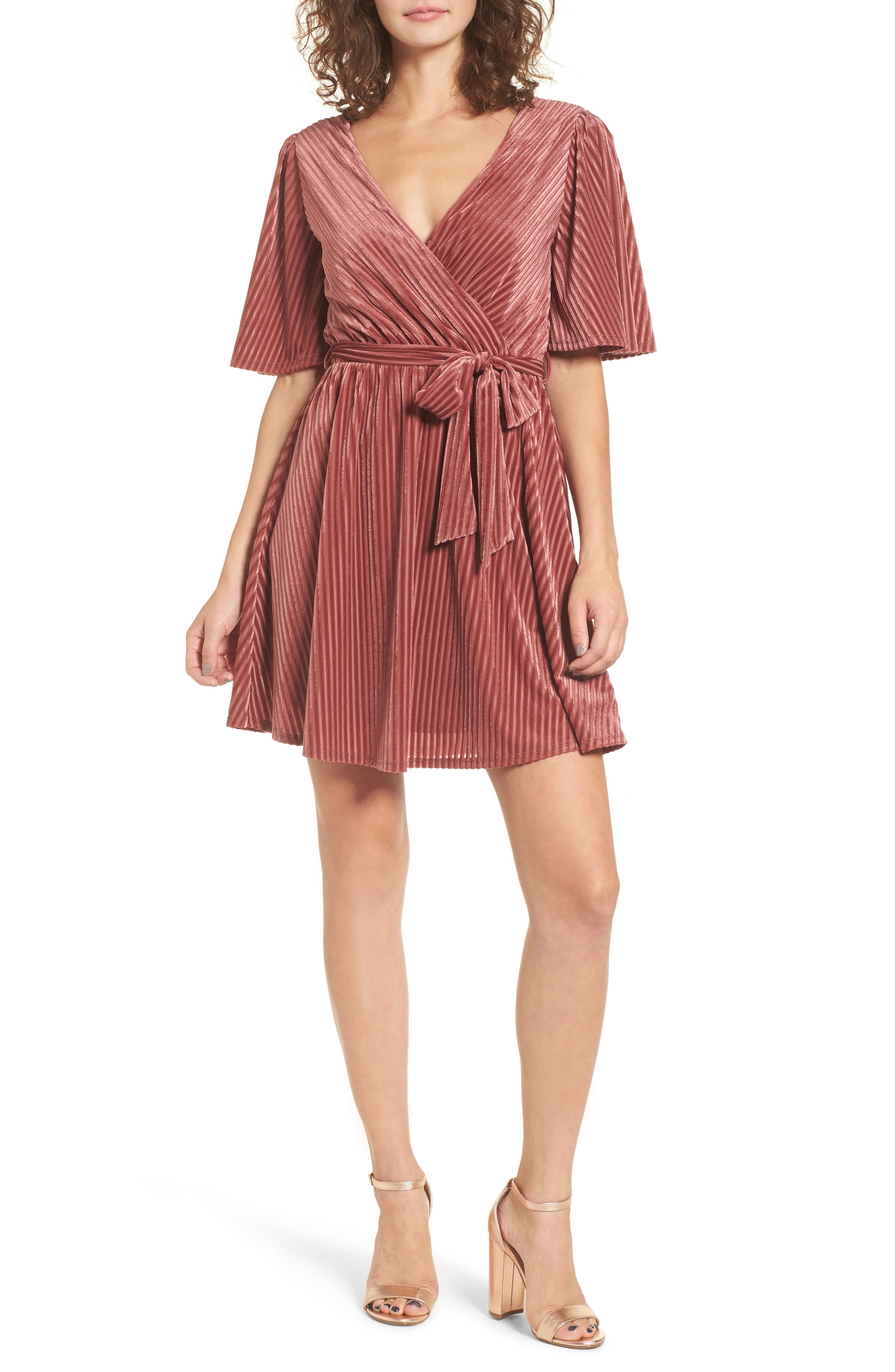 Carmen Velvet Minidress | Nordstrom