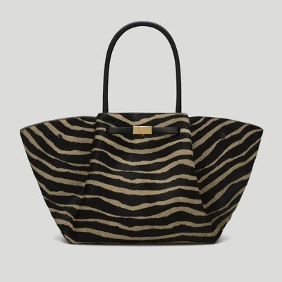 DeMellier The New York in Zebra-Effect Hair Calf Leather Shoulder bag | DeMellier