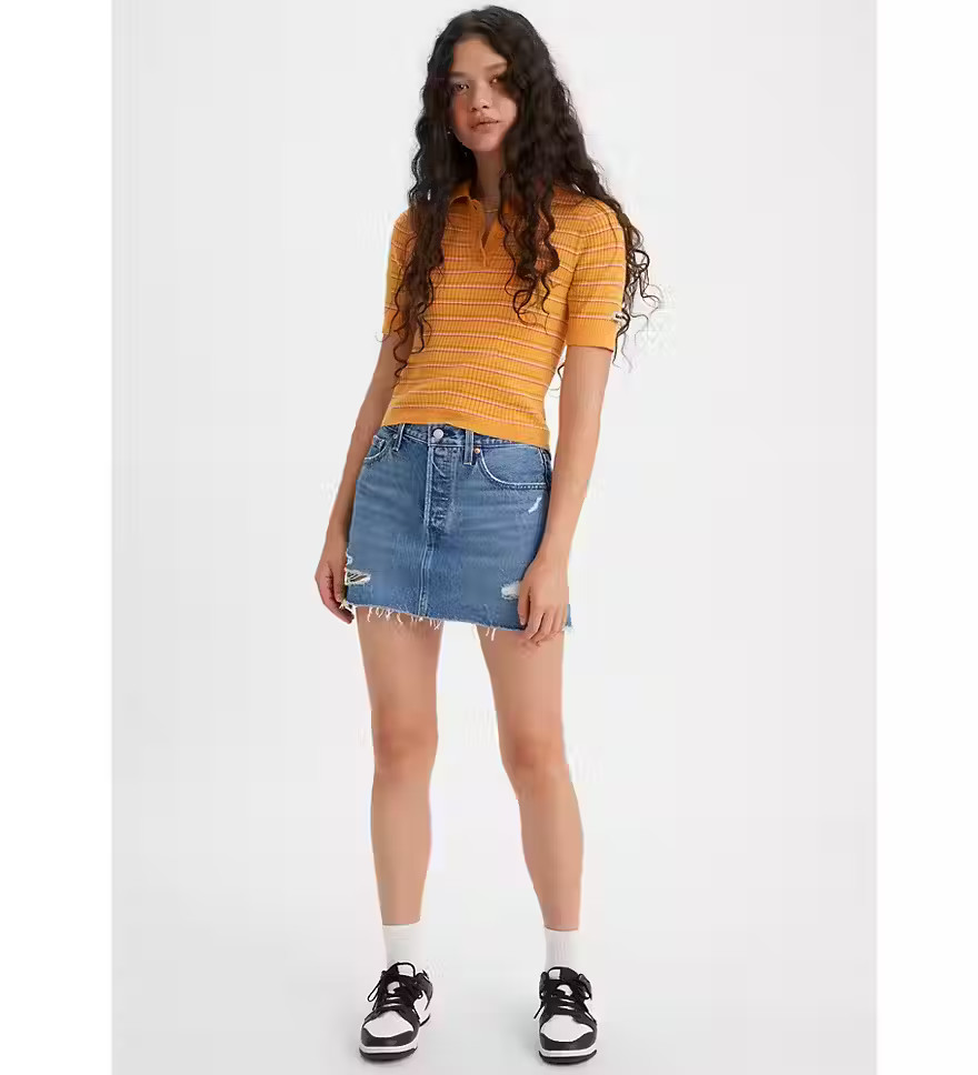 Icon Skirt - Medium Wash | Levi's® US | LEVI'S (US)