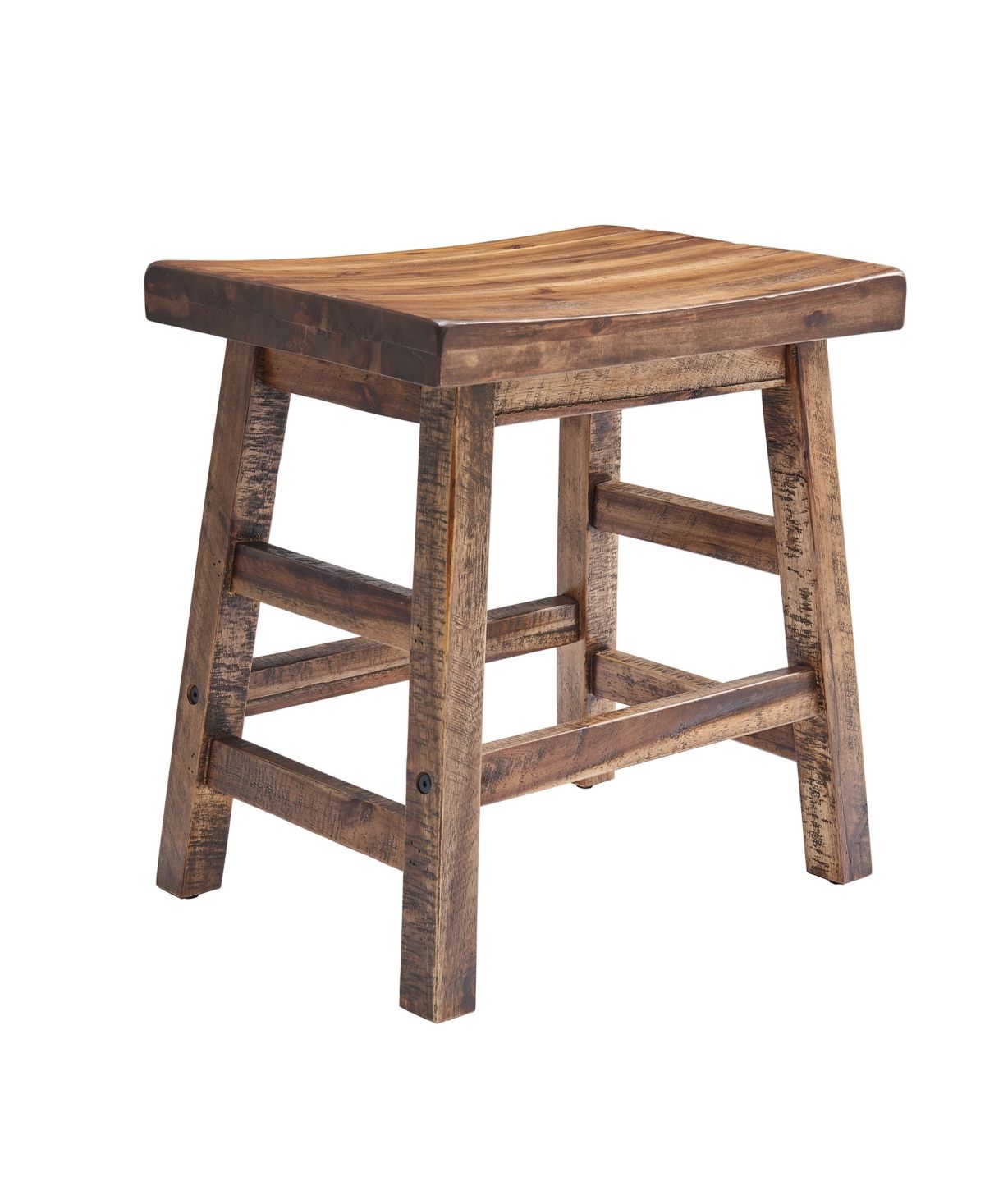 Alaterre Furniture Durango Industrial Wood Dining Stool | Macys (US)