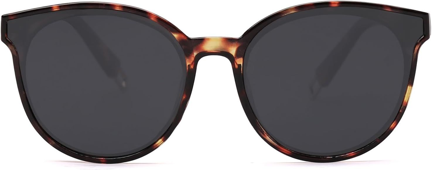 Fashion Round Oversized Sunglasses for Women Men Vintage Shades SJ2057 | Amazon (US)