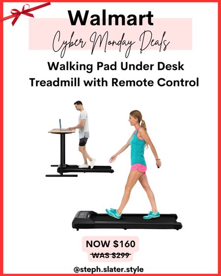 Walmart deals
Walking pad/ treadmill 

#LTKfitness #LTKGiftGuide #LTKsalealert