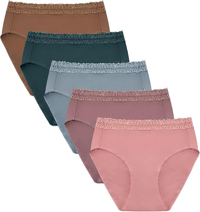 Kindred Bravely High Waist Postpartum Underwear & C-Section Recovery Maternity Panties 5 Pack (Sm... | Amazon (US)