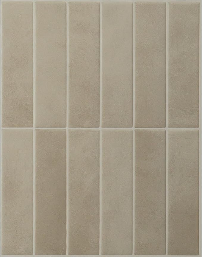 SMART TILES Peel and Stick Backsplash - 5 Sheets of 11.43" x 9" - 3D Adhesive Peel and Stick Tile... | Amazon (US)