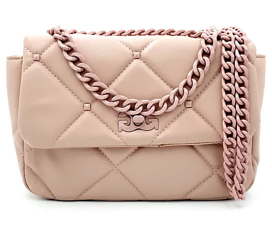 Gilda Paris Quilted Shoulder Bag - QVC.com | QVC