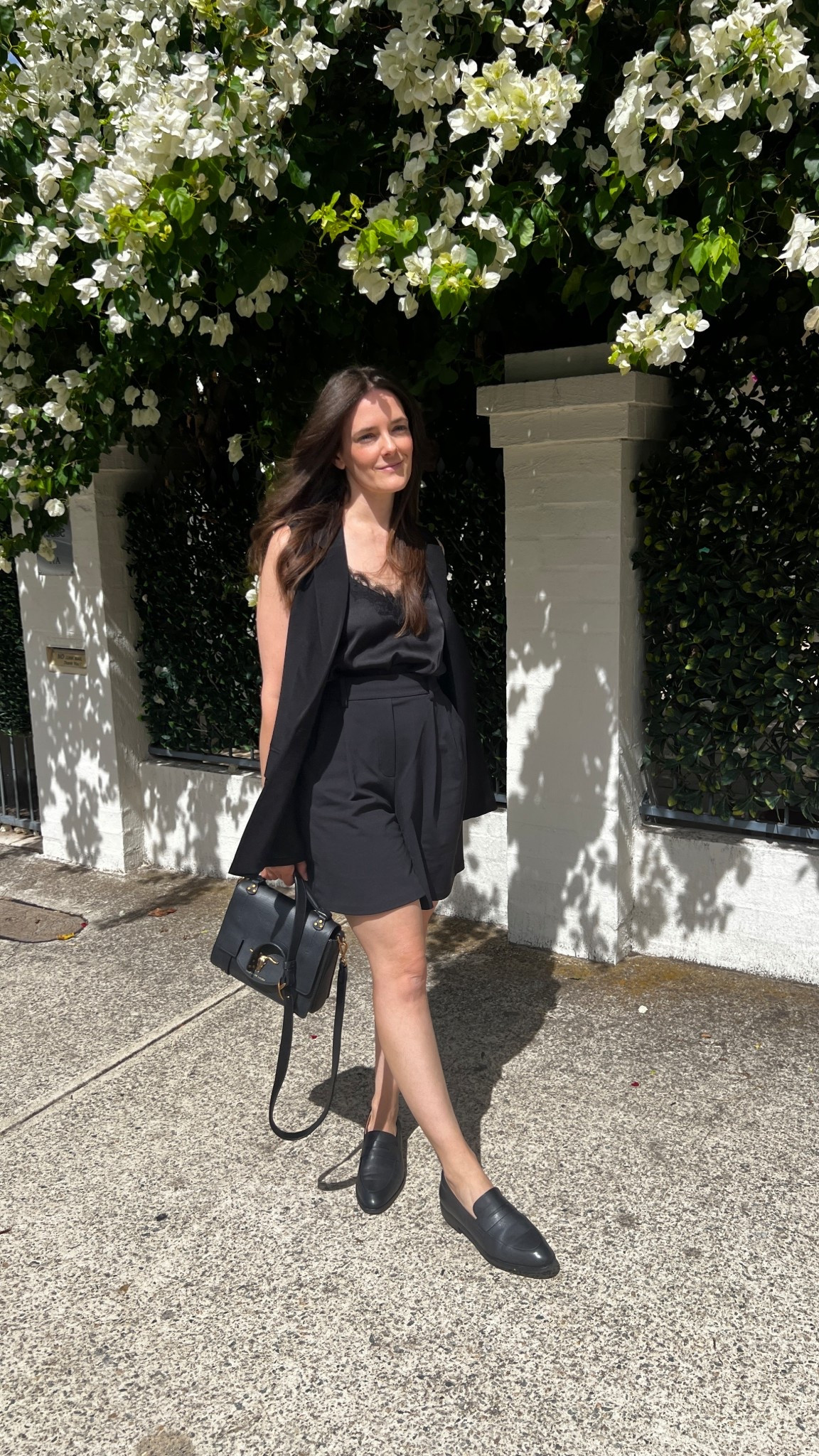 All black chic warm day outfit idea. Perfect for work or running errands 

#LTKspring #LTKstyletip #LTKaustralia