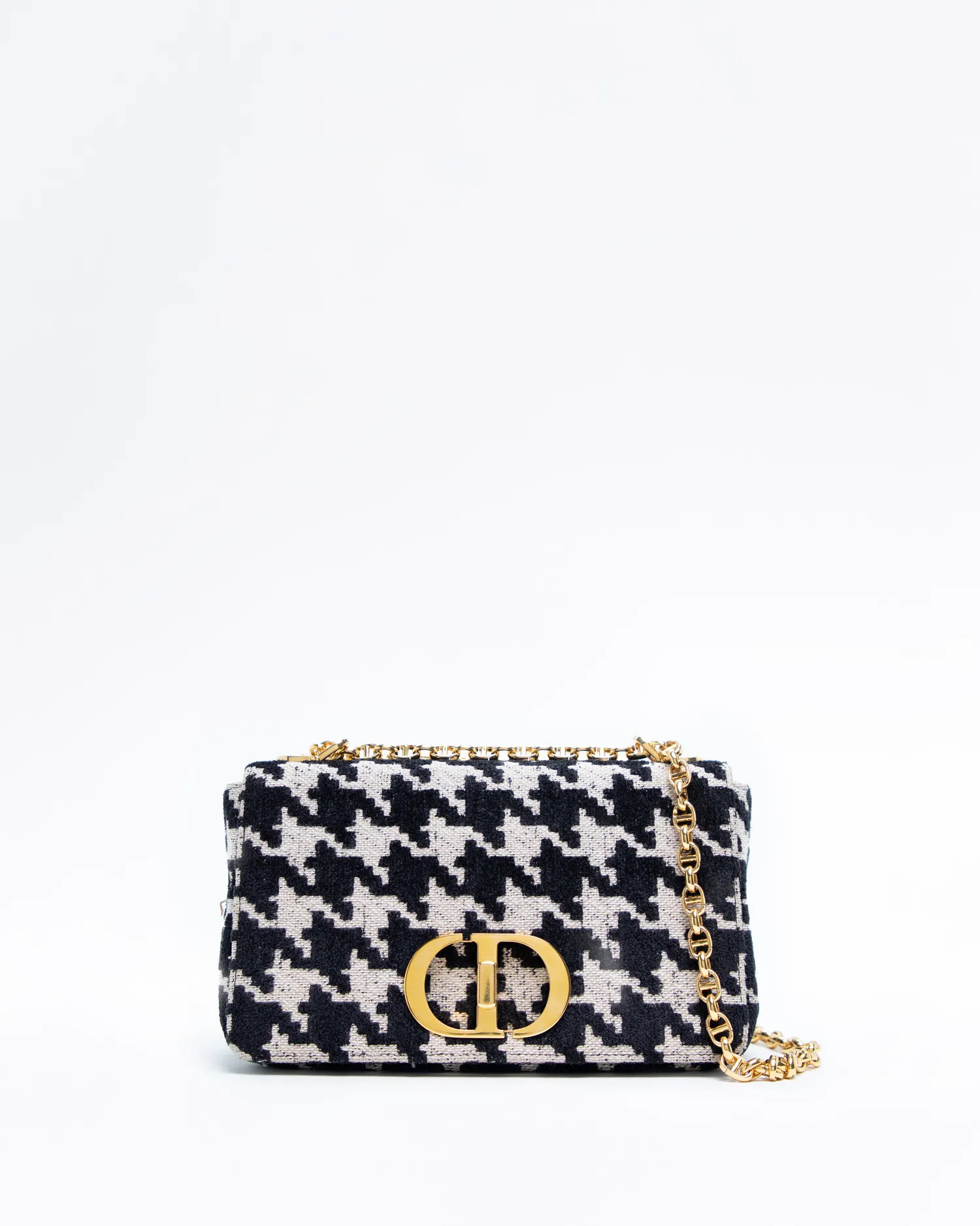 Houndstooth Medium Caro Bag | Vivrelle