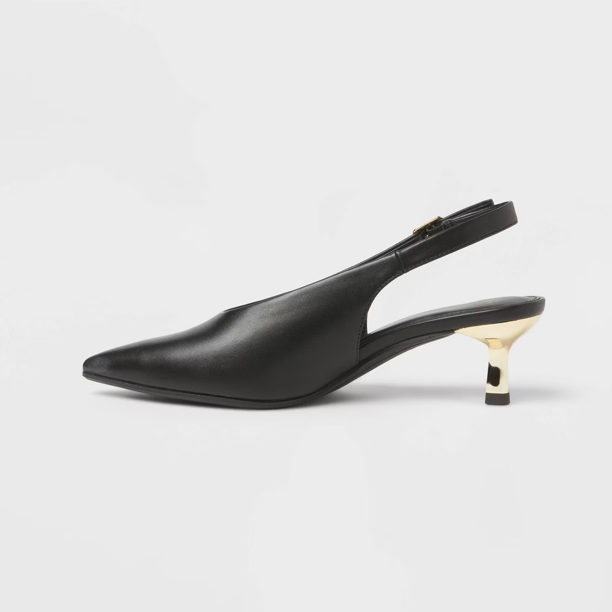 Women’s Samantha Heels with Memory Foam Insole – A New Day™ Black | Target