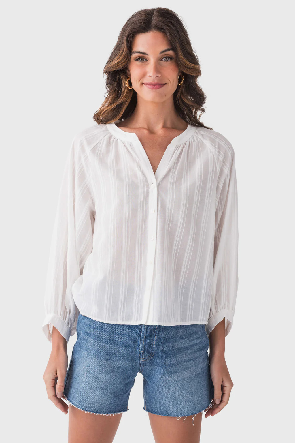 Z Supply Wren Button Up Top | Social Threads
