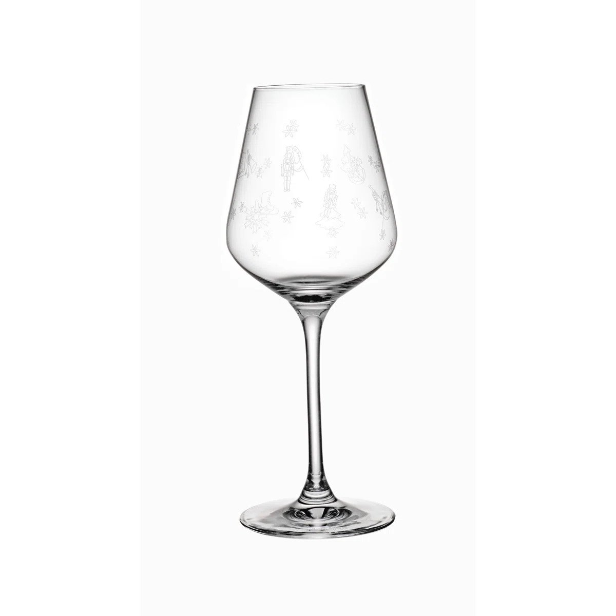 Villeroy & Boch Toy's Delight Stems, 12.5 oz. Crystal White Wine Glass, S/2 (Set of 2) | Wayfair North America