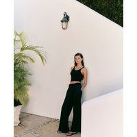 Vuori Villa Wideleg Trouser | Black | XL | Vuori Clothing (US & Canada)