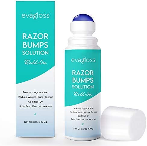 Evagloss Razor Bumps Solution- After Shave Repair Serum for Ingrown and Burns, Dark Spot Corrector S | Amazon (US)