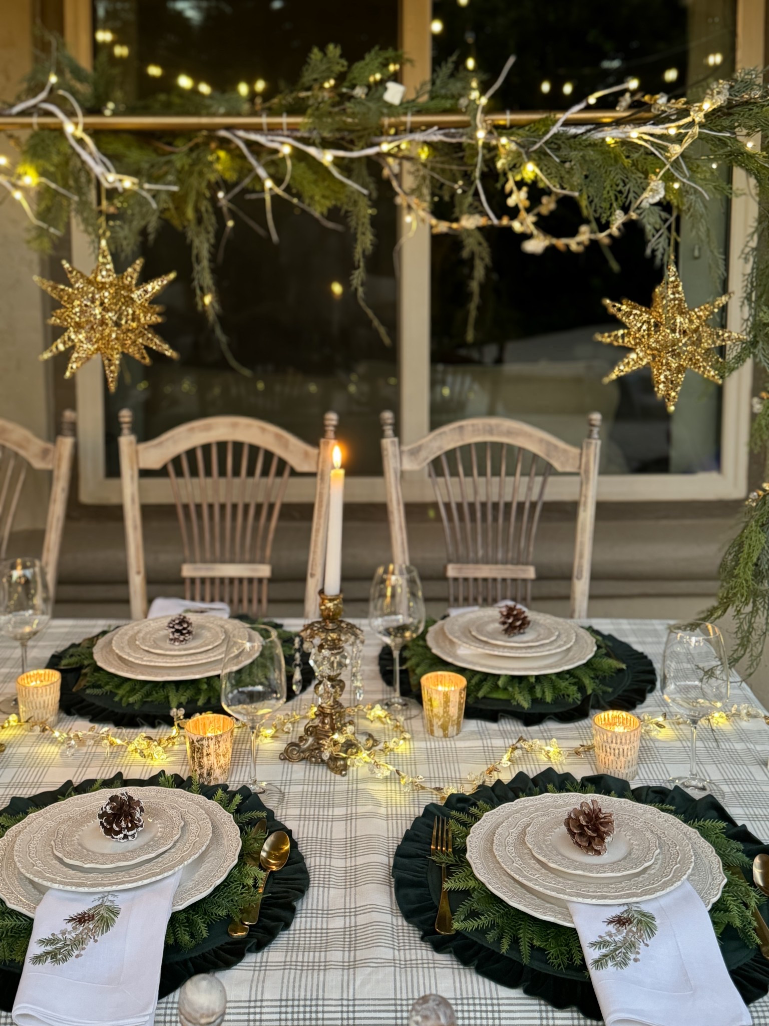 A winter table 🎄✨

Exact & similar items listed below. 

. #LTKParties 

#LTKSeasonal #LTKHome #LTKHoliday