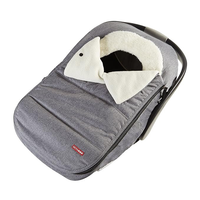 Skip Hop Winter Car Seat Cover, Stroll & Go, Heather Grey | Amazon (US)