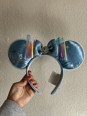 Disney Cinderella Carriage Clock Minnie Ears Headband New In Hand  | eBay | eBay US