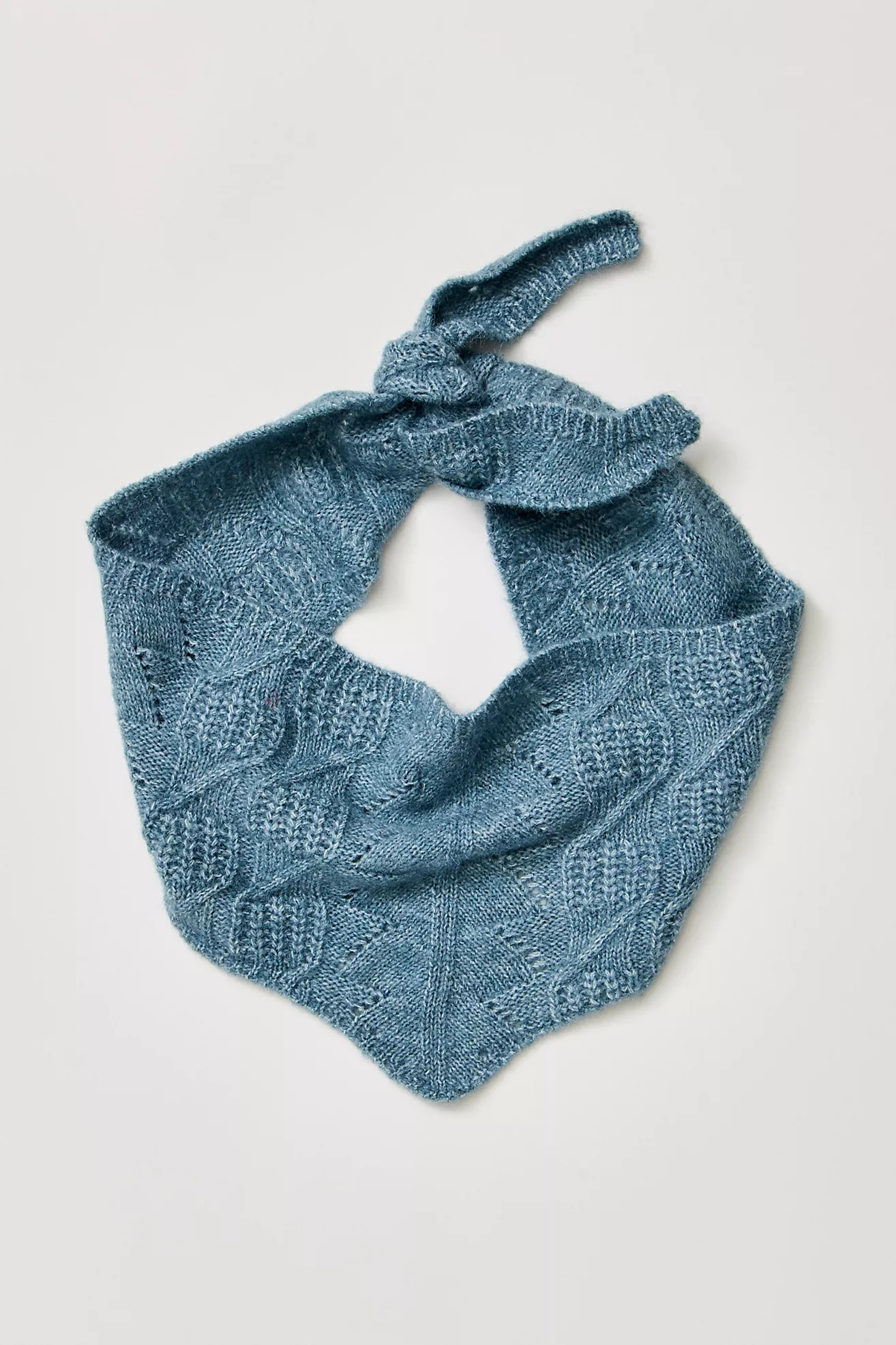 Cozy Cable Triangle Scarf | Free People (Global - UK&FR Excluded)