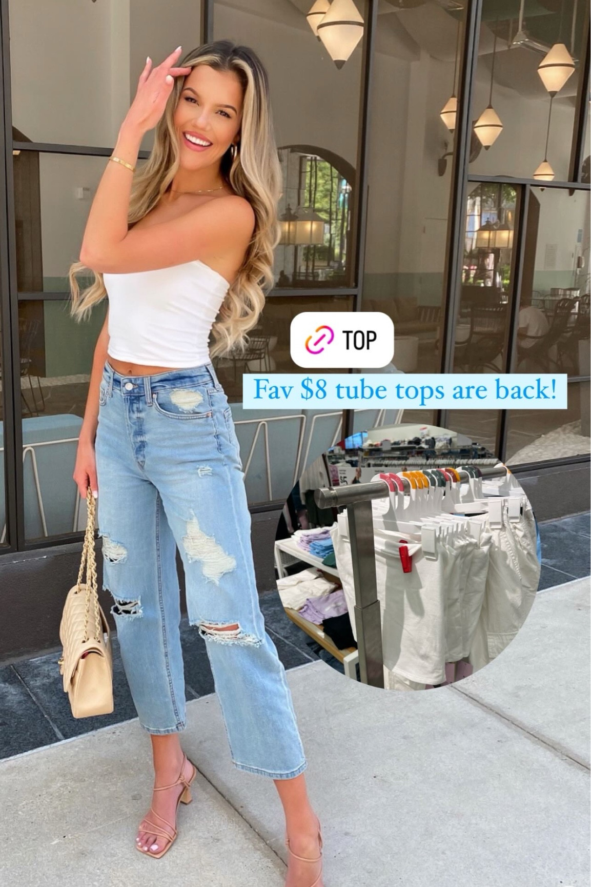 I absolutely love these eight dollar tube tops from target. I wear a size small. I’ve had mine for years and it holds up well. #target 

#LTKfindsunder100 #LTKfindsunder50 #LTKSeasonal