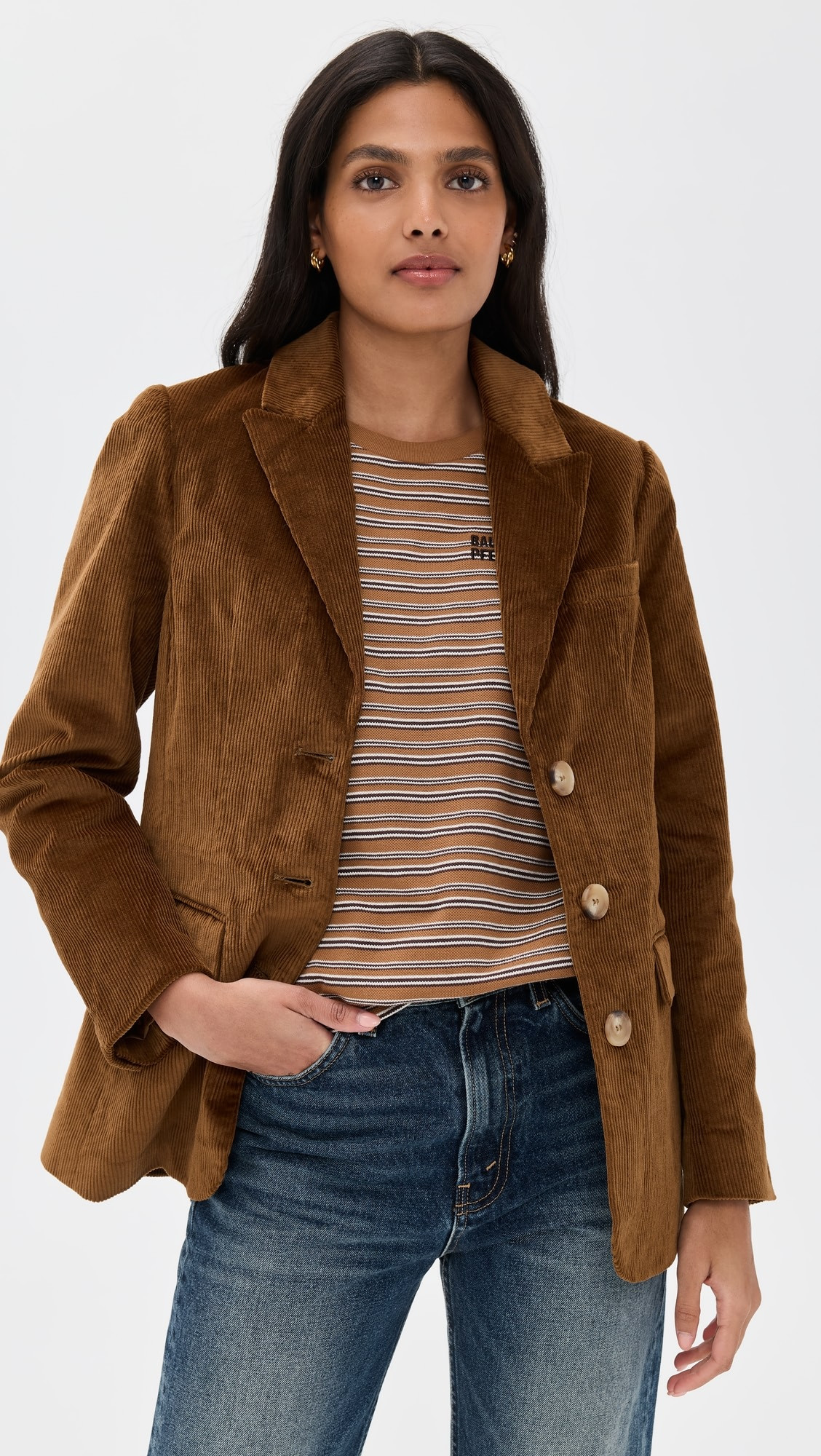 Corduroy Boyfriend Blazer | Shopbop