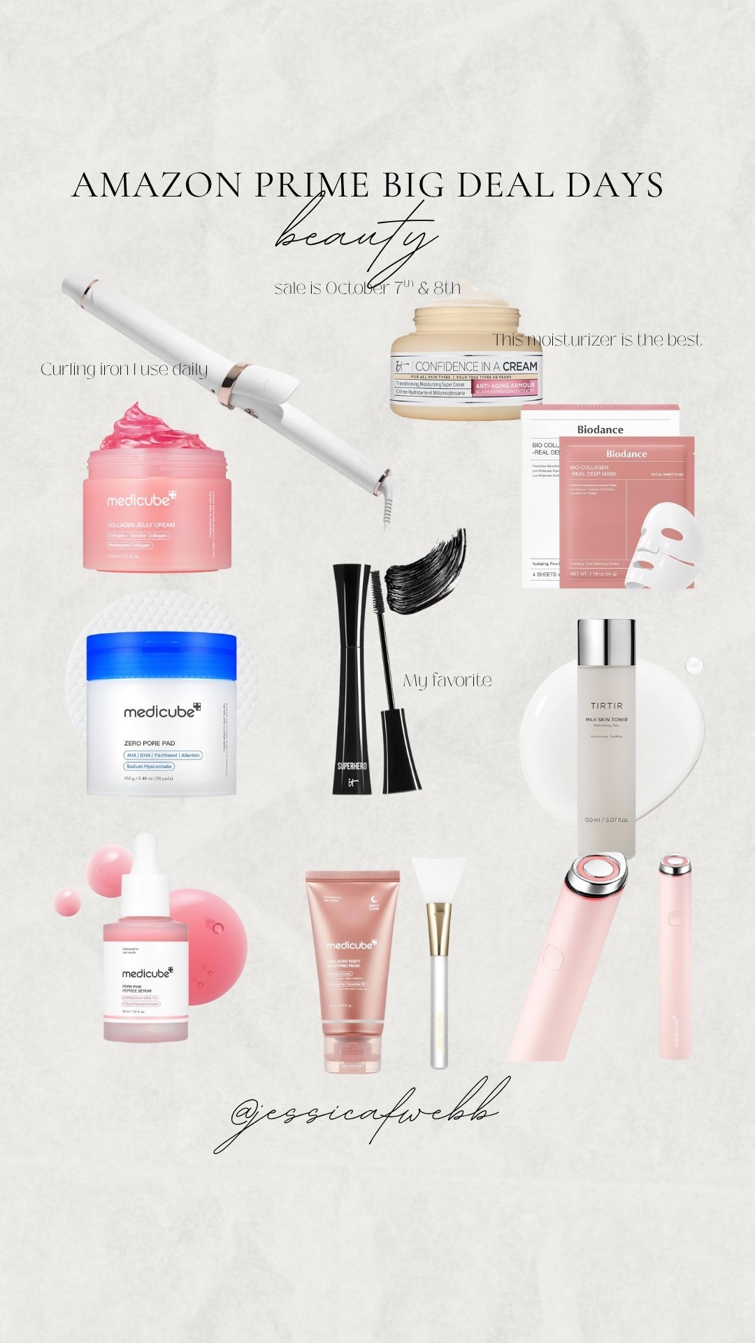 @amazon Prime Big Deal Days! All my favorites in beauty! Obsessed with the medicube products right now. The poreless pads are incredible! 

#LTKSeasonal #LTKBeauty #LTKSaleAlert