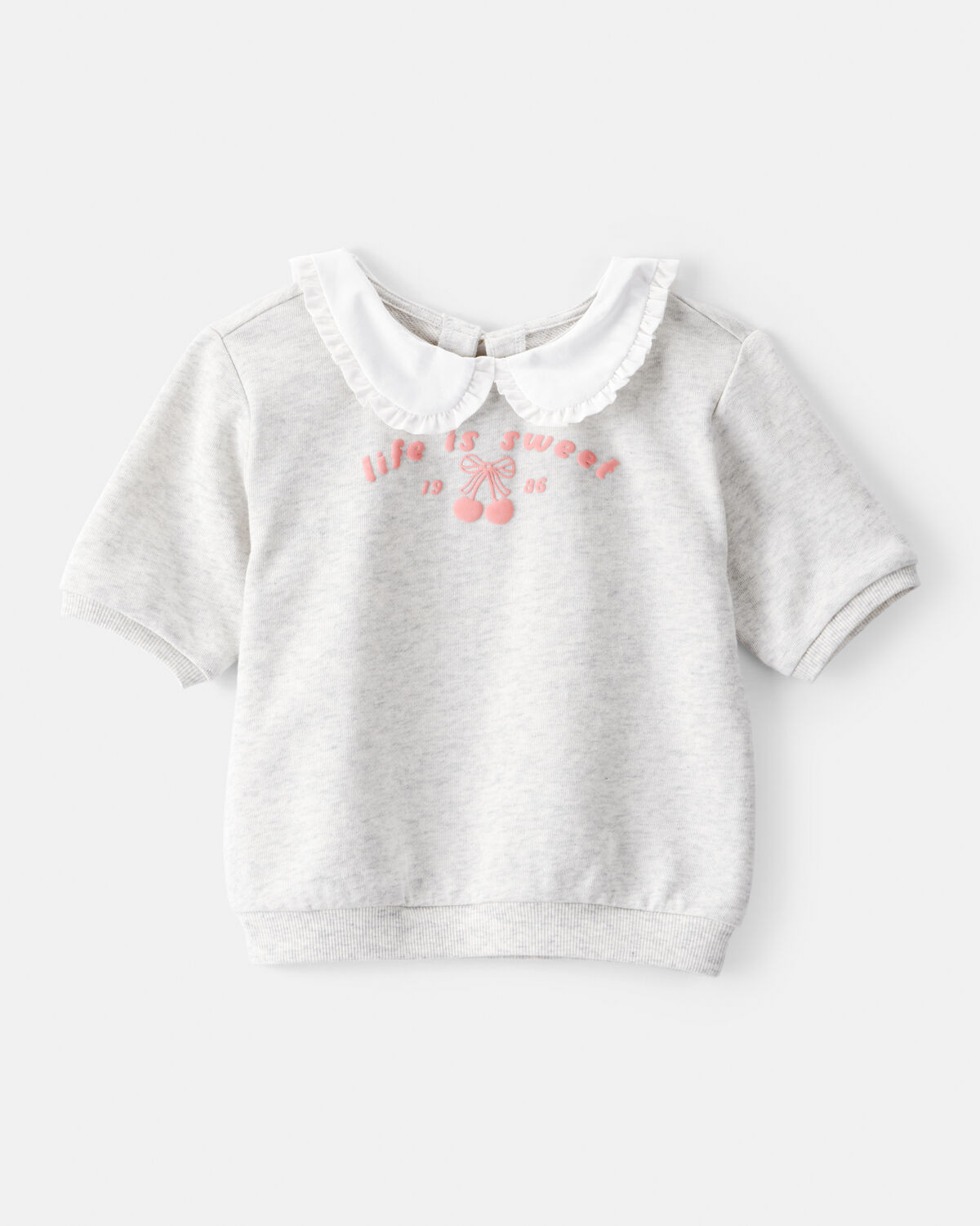 Toddler Girl Cherry French Terry Short-Sleeve Graphic Tee - White(4.8)4.8 out of 5 Customer Ratin... | Carter's Inc