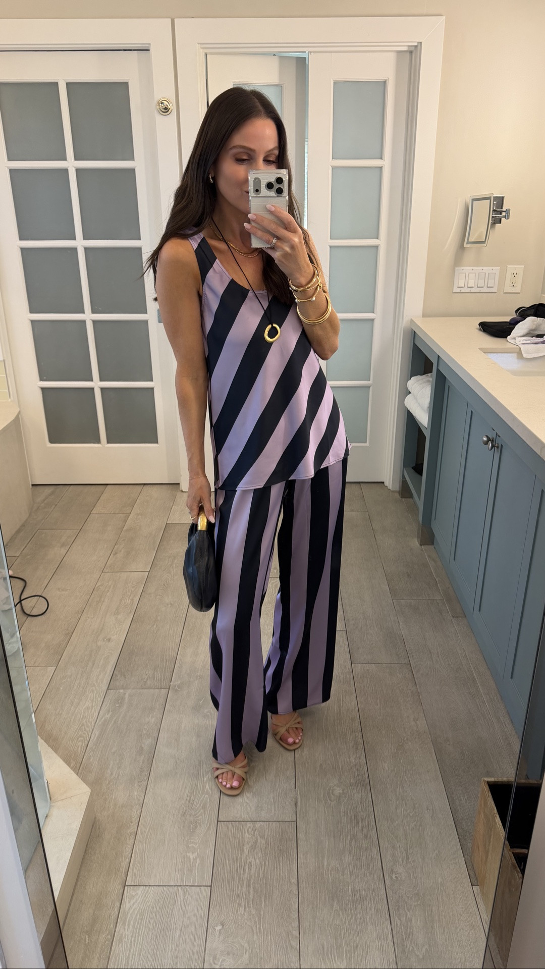 This set is so chic and comes in multiple colors. I did my true size small in the top and bottom and also did my true size in the shoes which are a favorite. So easy and go with everything! Linked a few bags I think would look so cute with this, too.

#LTKootd #LTKOver40 #LTKTravel