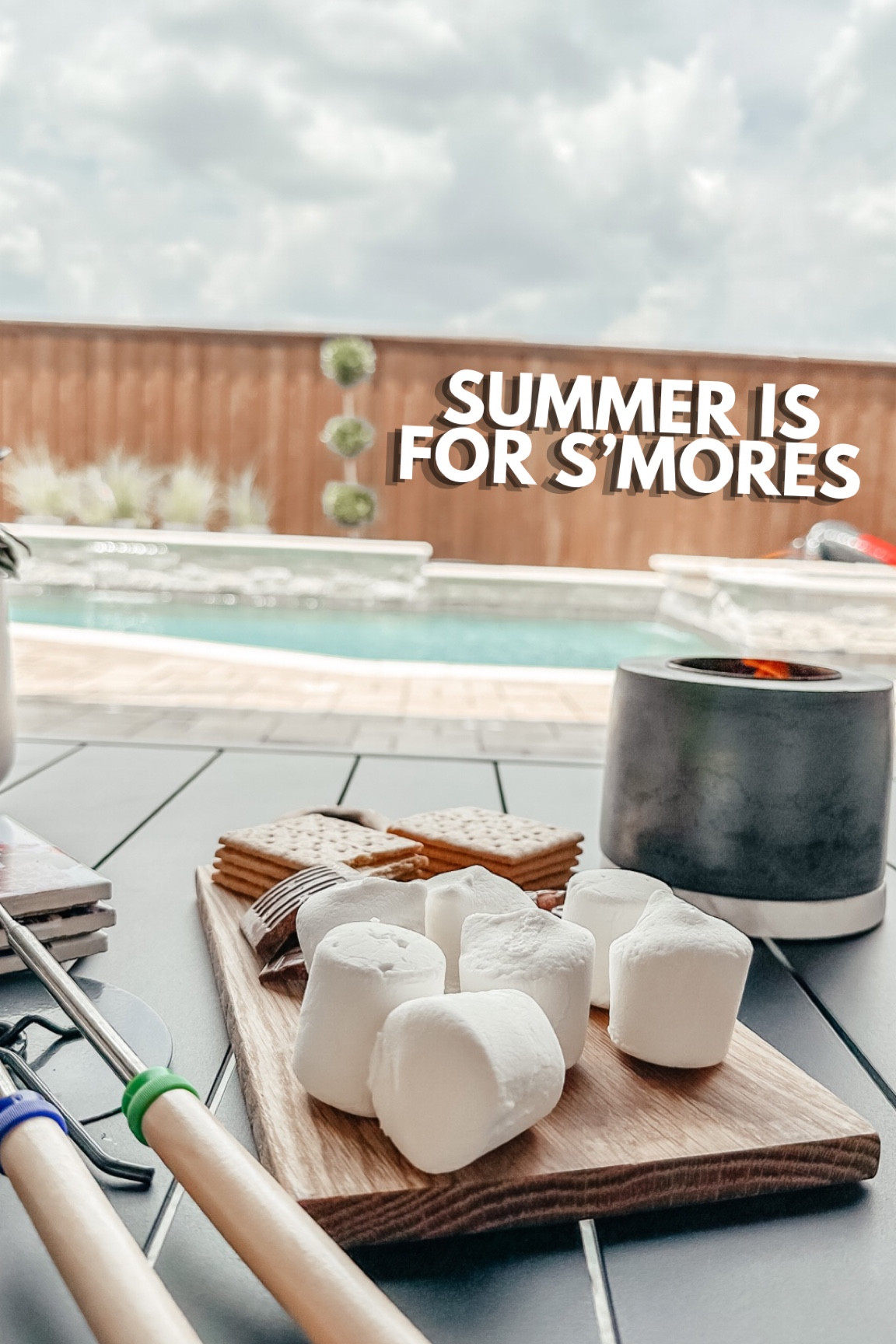 S’mores for summer! Loving this fire pit!

#LTKFind #LTKhome #LTKSeasonal