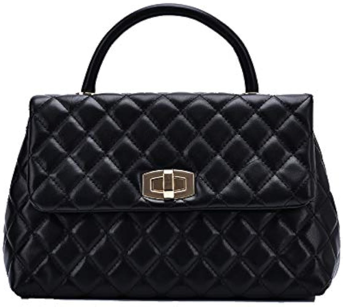 Quilted Flap Cross Body Handbags, Designer Inspired Convertible Style handbag Purses For Women (B... | Amazon (US)