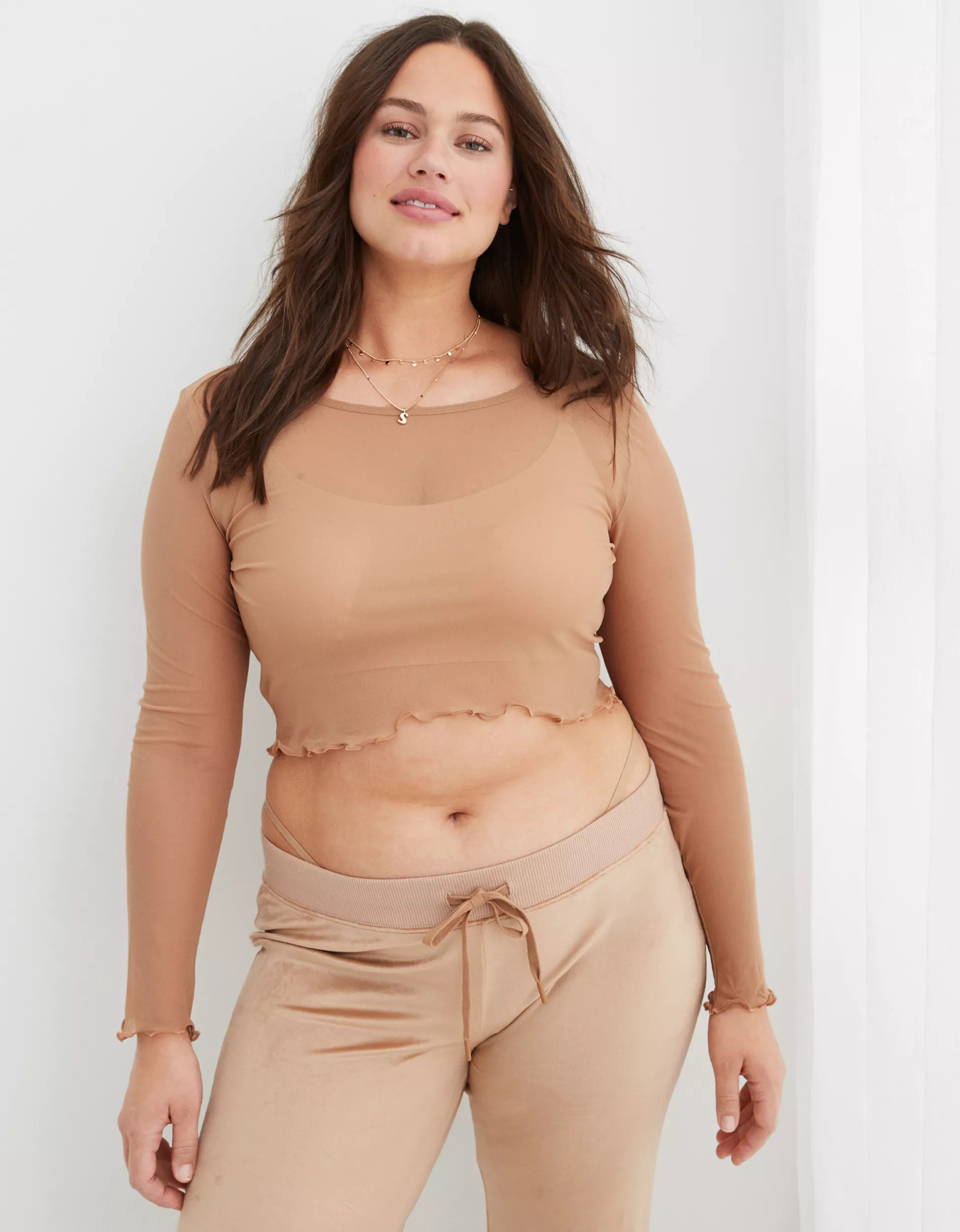 Aerie Magic Mesh Top | Aerie