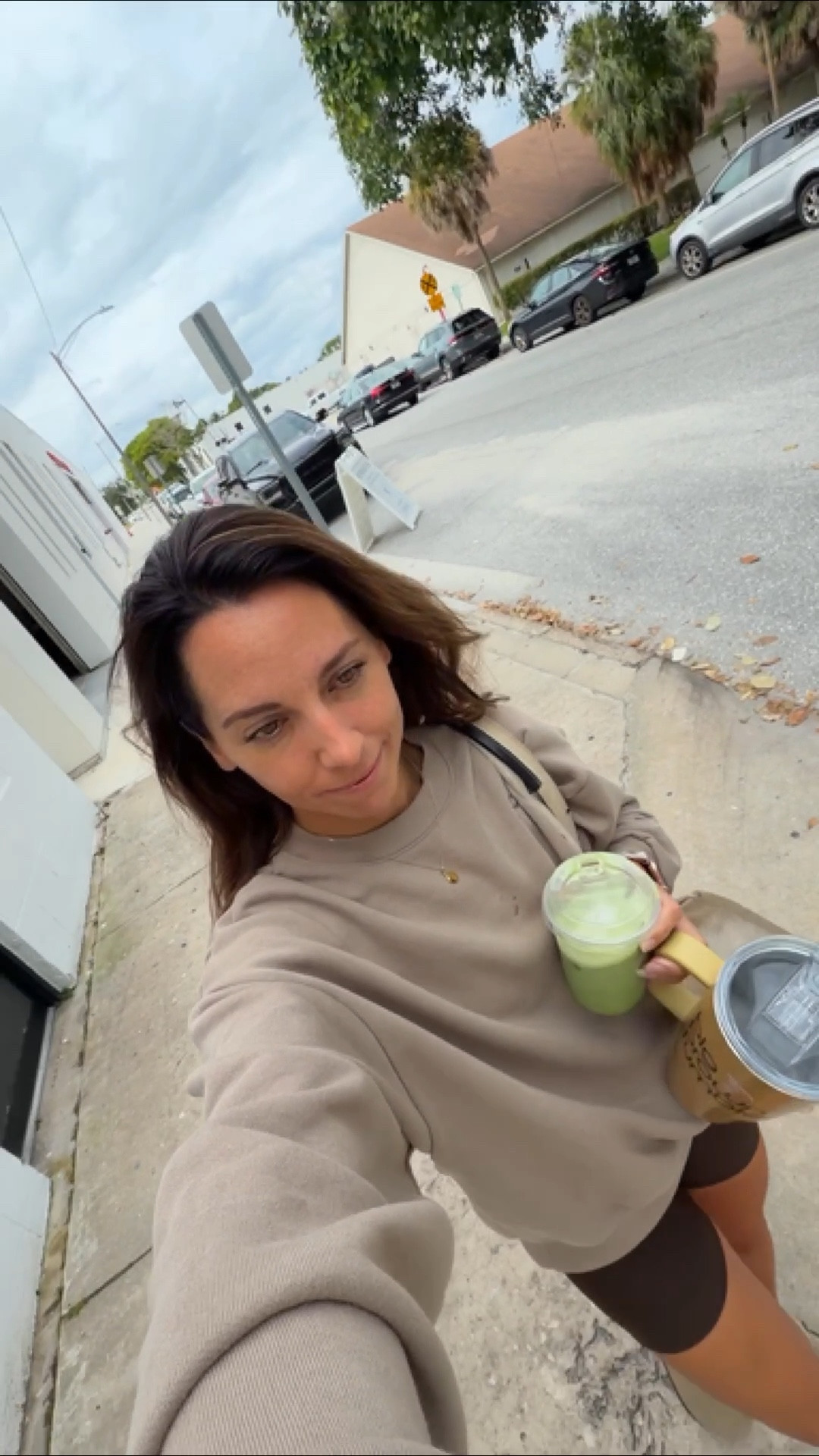 Morning matcha and yoga in west Palm today! Friday vibes ✌️🌴Palm

#LTKTravel #LTKItBag #LTKActive