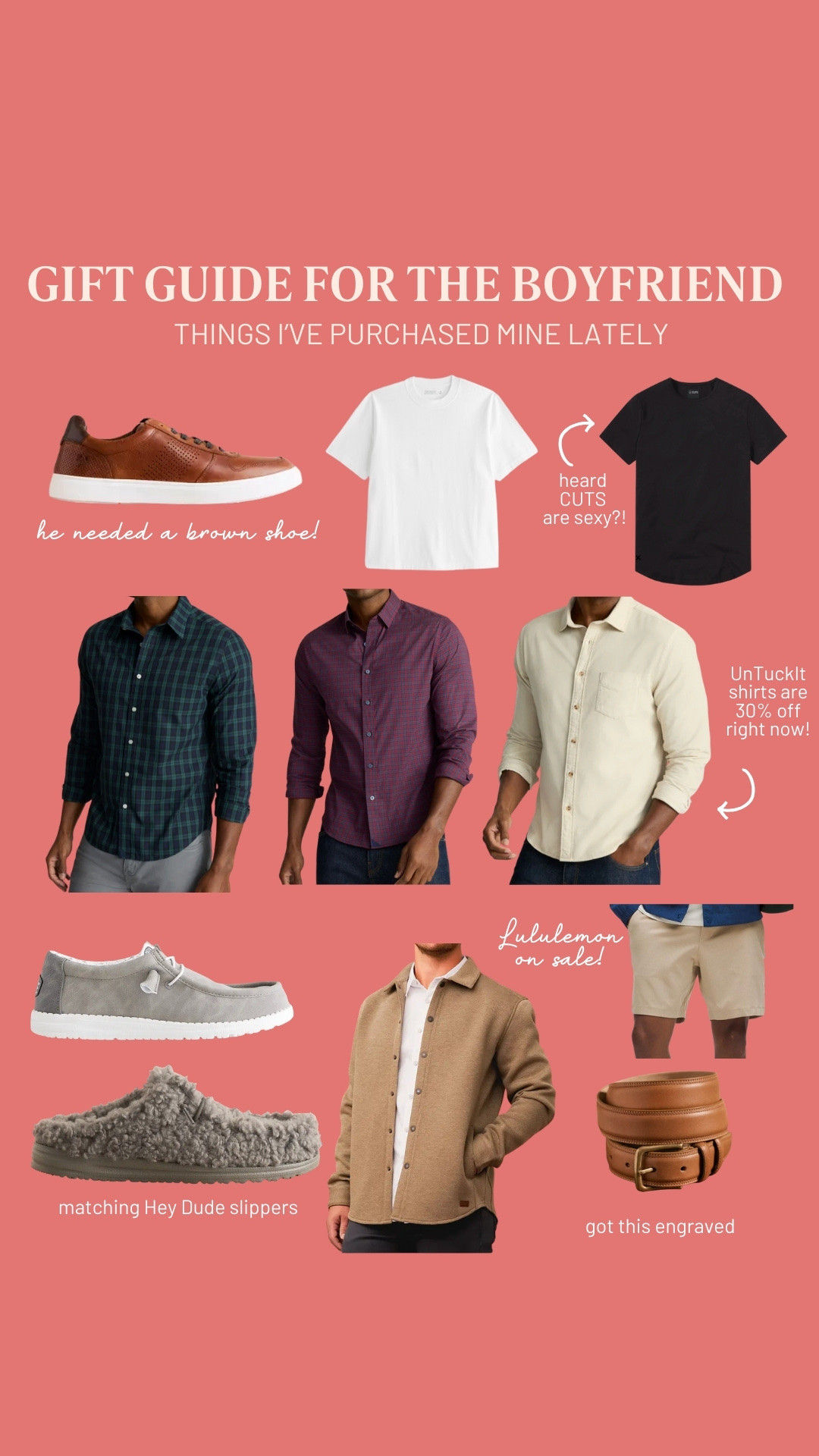 gift guide for him, gift guide for boyfriend, gift guide for dad 🎁❤️

#LTKHoliday #LTKMens #LTKGiftGuide