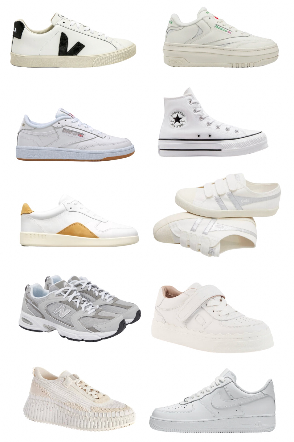 White sneaker round up  

#LTKshoecrush #LTKsalealert #LTKstyletip