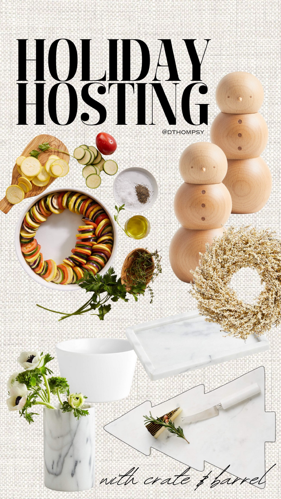 Elevate your holiday gatherings with Crate & Barrel's timeless dishware—where style meets celebration✨

@crateandbarrel #cratepartner

20% off on select dinnerware, drinkware and serveware.  
11/7 - 11/19 
DETAILS: Select drinkware, dinnerware, serveware, table linens, flatware and tabletop accessories on sale through November 19. Not valid at Outlets. Cannot be combined with any other offers or promotions, except free shipping (where applicable), and earning rewards or special financing.