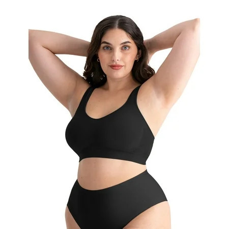 Shapermint Core Wireless Shaper Bra for Women – Comfortable Support with Adjustable Fit Sizes S to 4XL | Walmart (US)