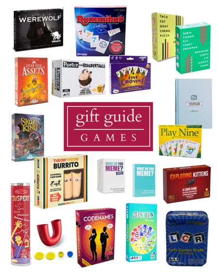 Games for groups
Family
Kids
Gift giving


#LTKSeasonal #LTKHoliday #LTKsalealert