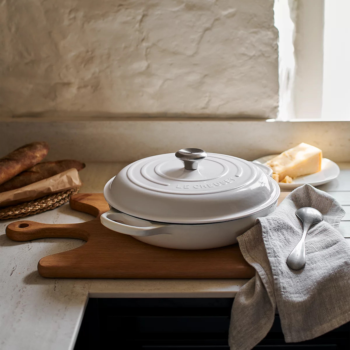 Le Creuset Shallow Casserole Dish – 30cm | The White Company UK & ROW